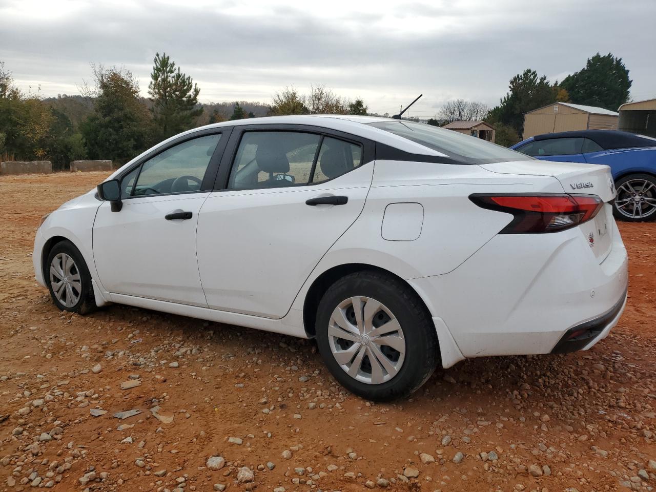 2020 Nissan Versa VIN 3N1CN8DV8LL840556 Copart auction photo, rear end / side damage thumbnail 2