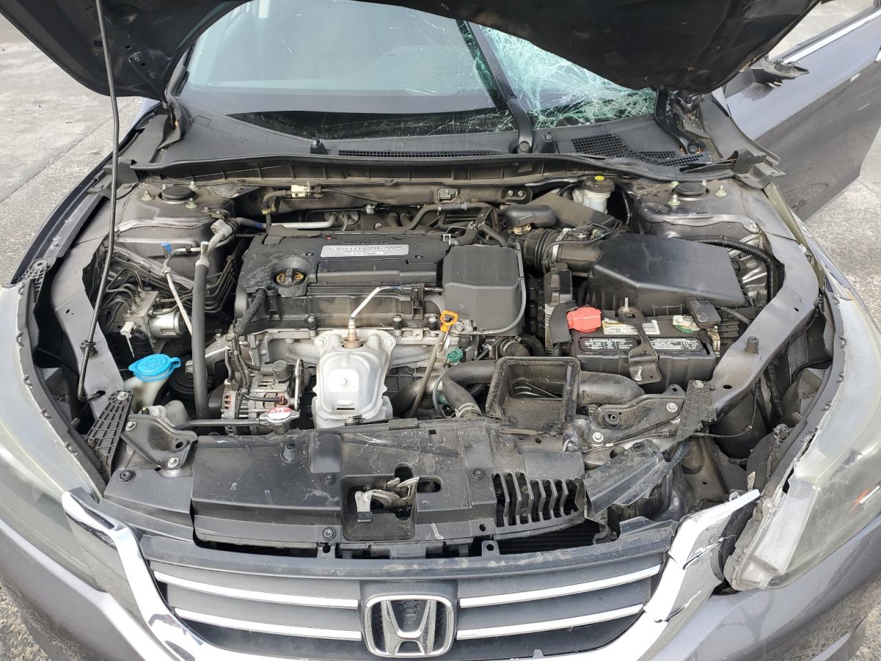 2014 Honda Accord VIN 1HGCR2F3XEA056692 Copart auction photo, front end damage thumbnail 12