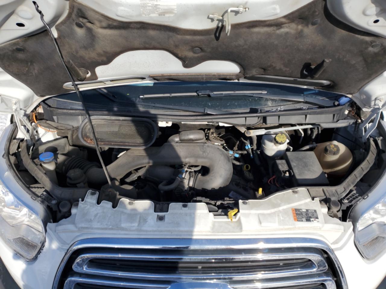 2017 Ford Transit VIN 1FBZX2YM6HKA63355 Copart auction photo, side / rear end damage thumbnail 14