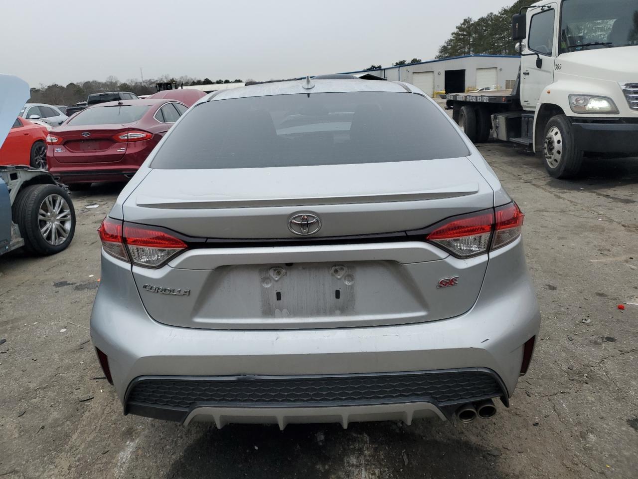 2020 Toyota Corolla VIN JTDS4RCE3LJ005944 Copart auction photo, front end / side damage thumbnail 6