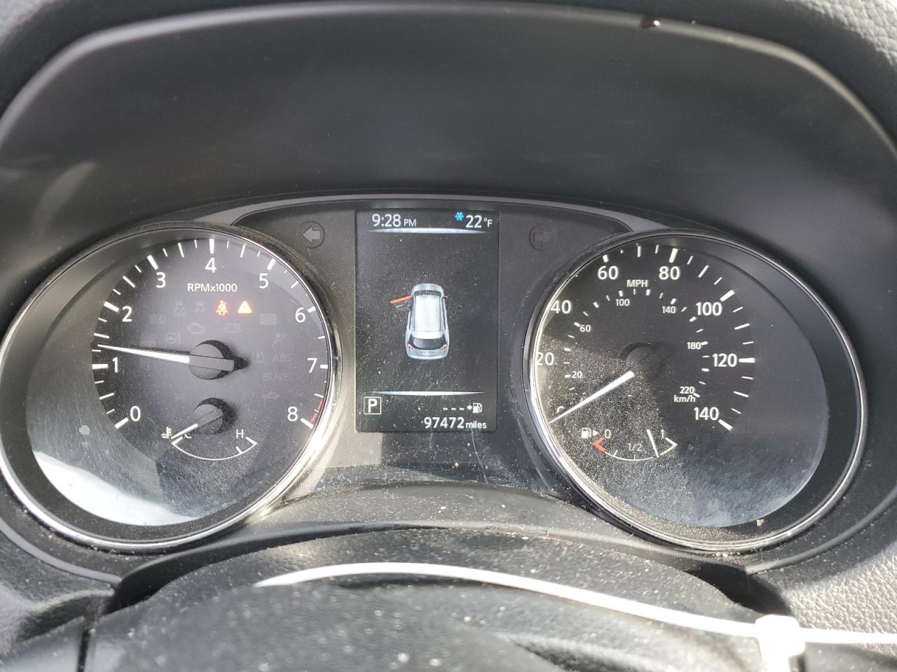 2017 Nissan Rogue VIN KNMAT2MT4HP504081 Copart auction photo, front end damage thumbnail 9