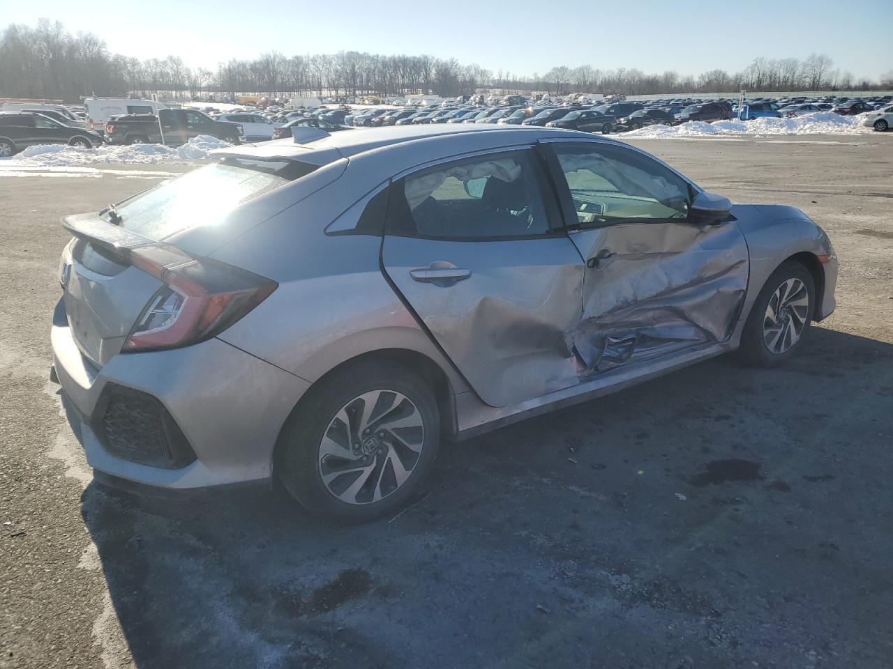 2017 Honda Civic VIN SHHFK7H26HU403401 Copart auction photo, side / minor dent/scratches damage thumbnail 3