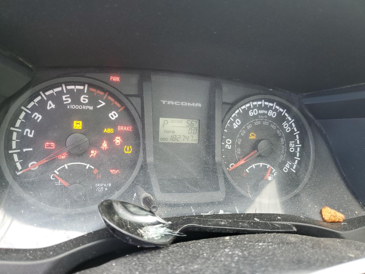 2017 Toyota Tacoma VIN 3TMCZ5AN9HM086475 Copart auction photo, rollover damage thumbnail 9