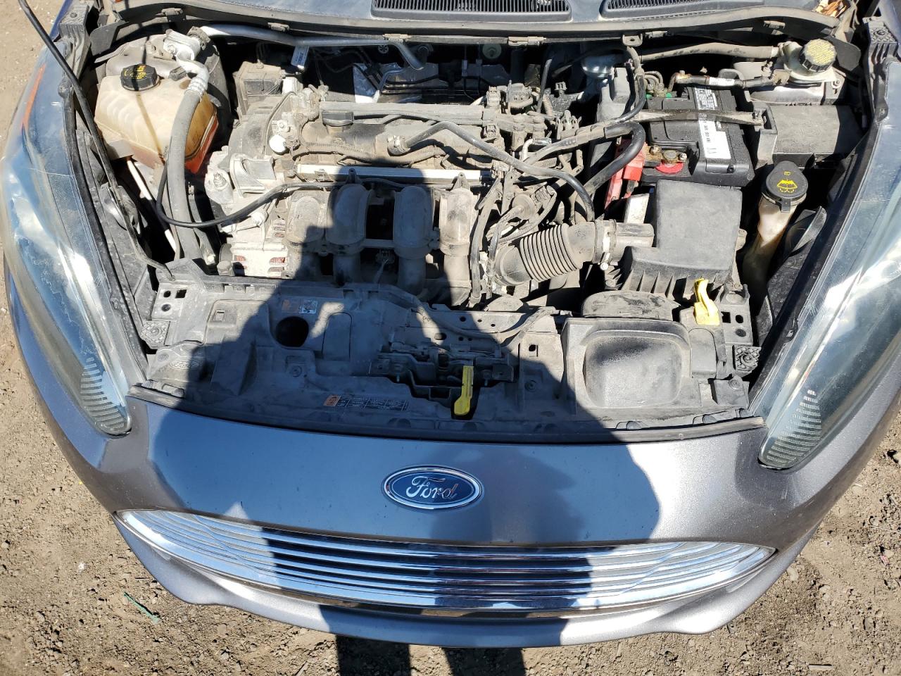 2014 Ford Fiesta VIN 3FADP4BJ5EM204250 Copart auction photo, minor dent/scratches damage thumbnail 11