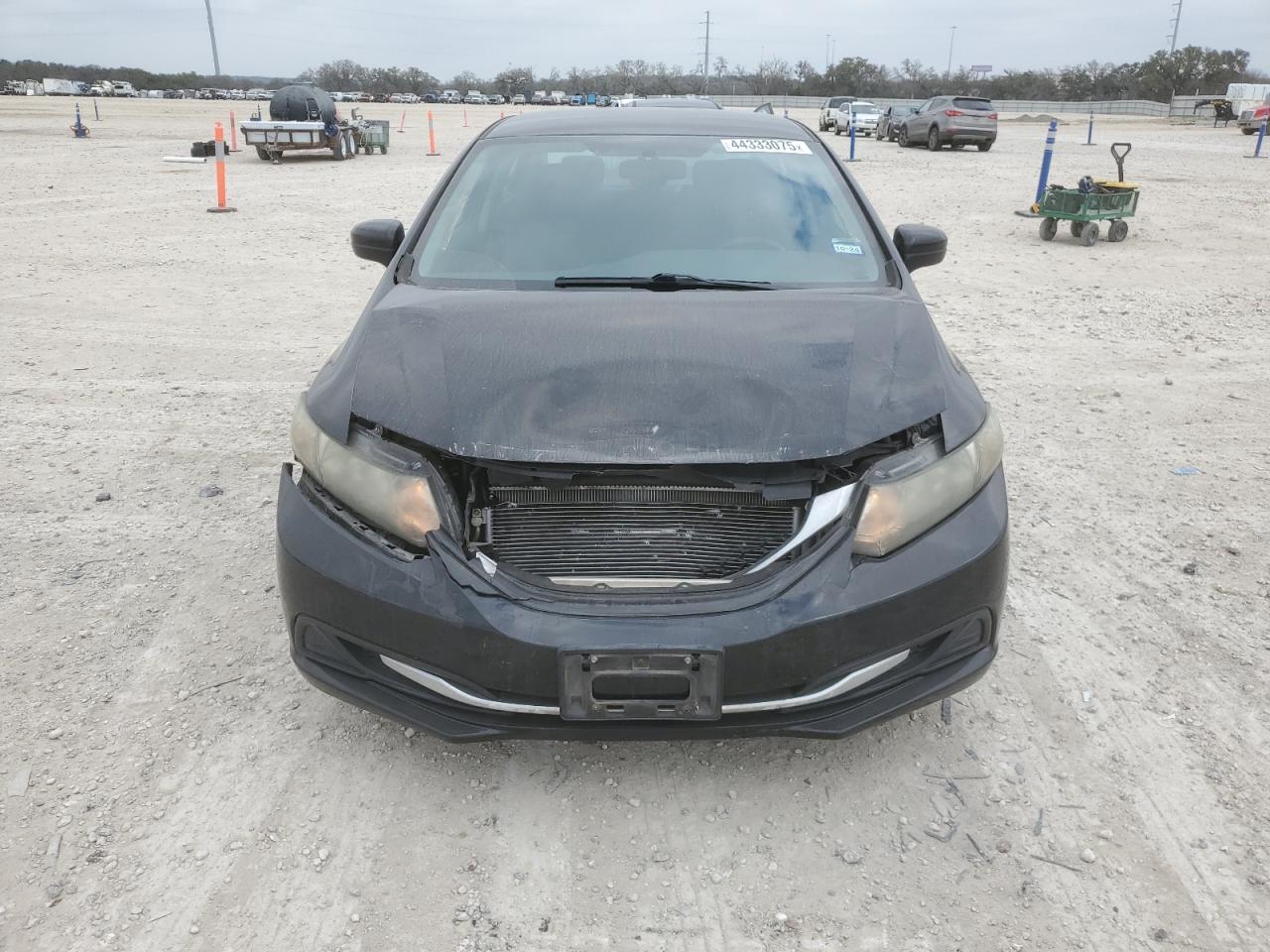 2014 Honda Civic VIN 19XFB2F51EE020873 Copart auction photo, front end / minor dent/scratches damage thumbnail 5