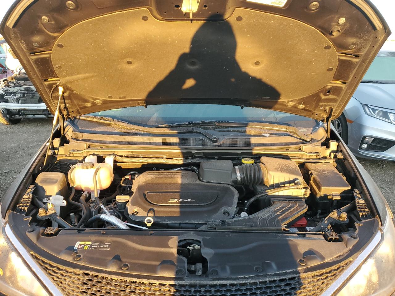 2017 Chrysler Pacifica VIN 2C4RC1BG5HR809834 Copart auction photo, rear end damage thumbnail 12