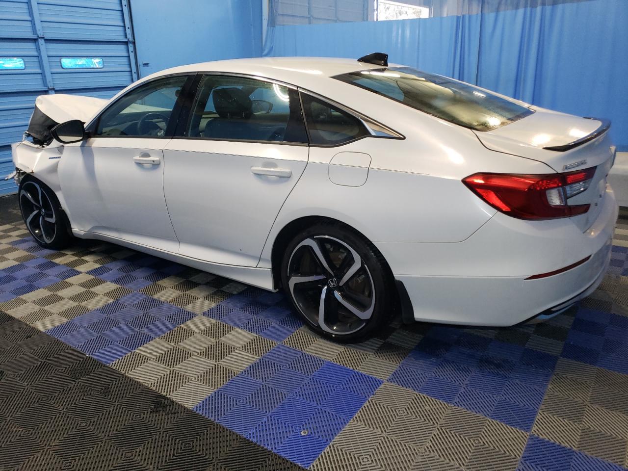 2022 Honda Accord VIN 1HGCV3F28NA037034 Copart auction photo, front end / minor dent/scratches damage thumbnail 2