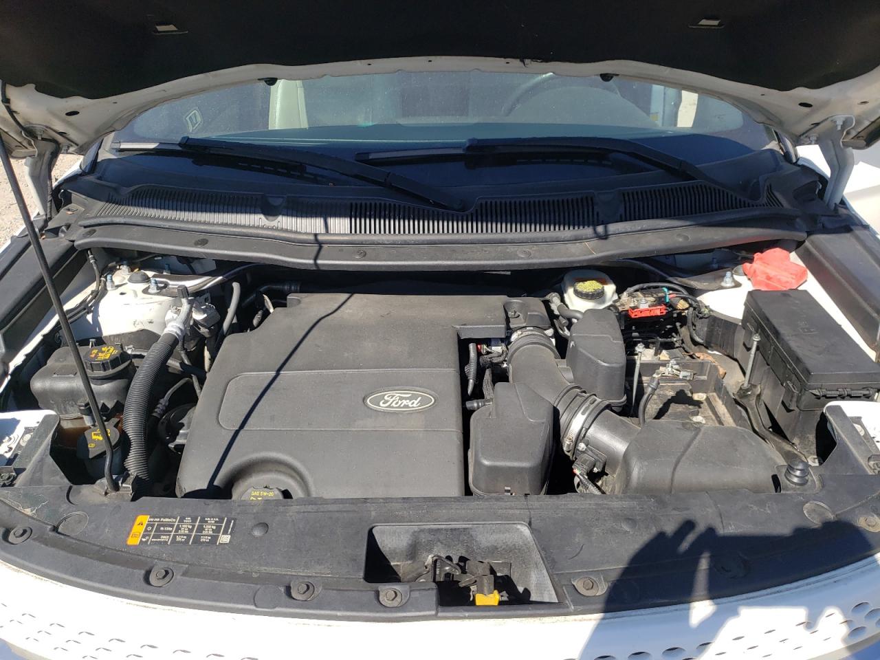 2013 Ford Explorer VIN 1FM5K7F80DGB50611 Copart auction photo, top/roof / side damage thumbnail 12
