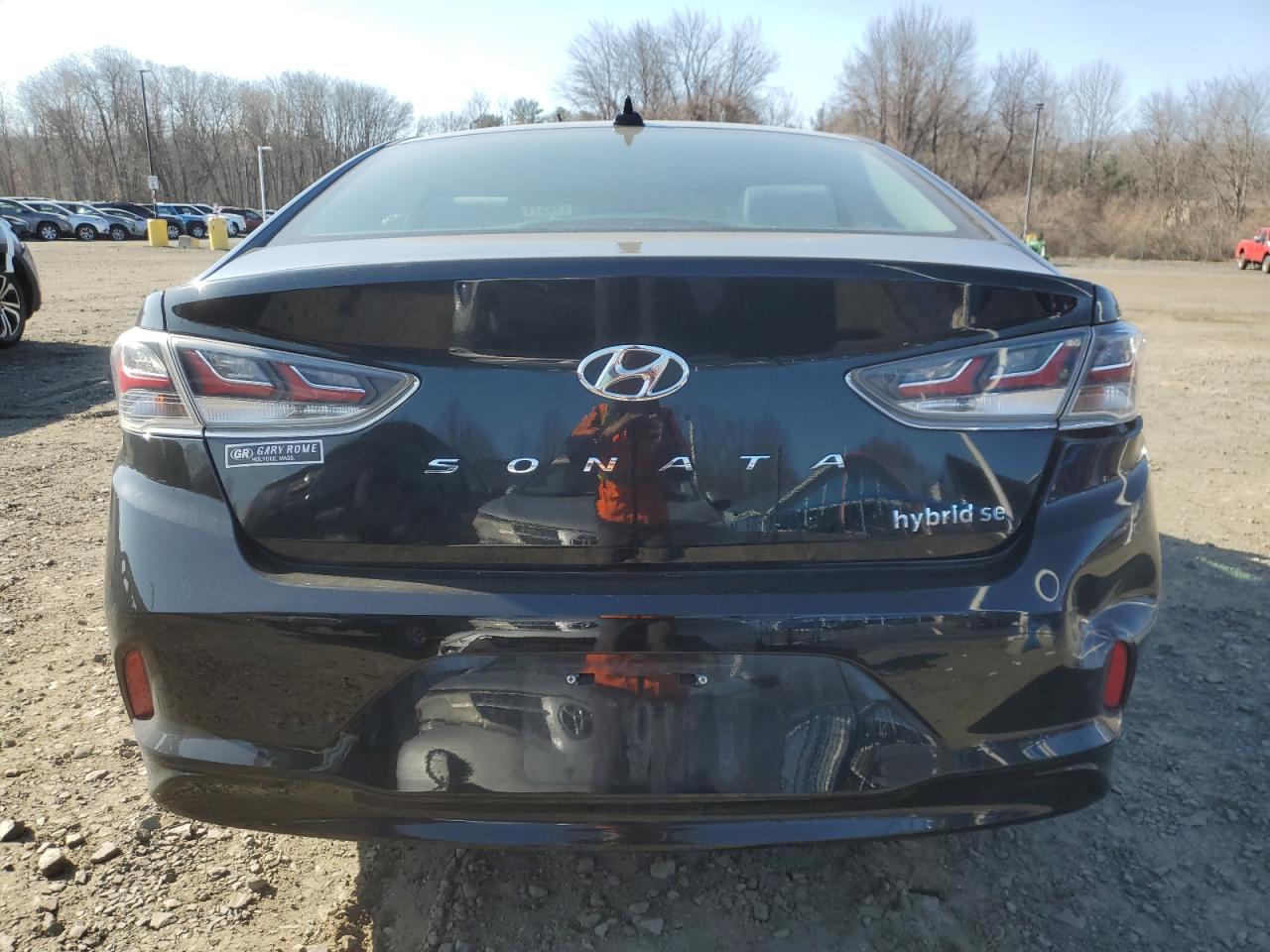 2019 Hyundai Sonata VIN KMHE24L39KA091873 Copart auction photo, front end / minor dent/scratches damage thumbnail 6