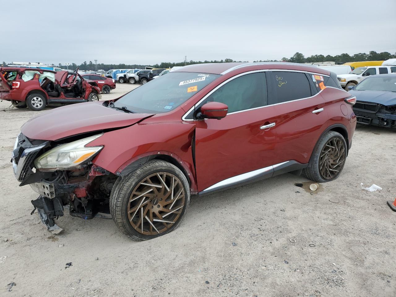 2017 Nissan Murano VIN 5N1AZ2MG0HN107878