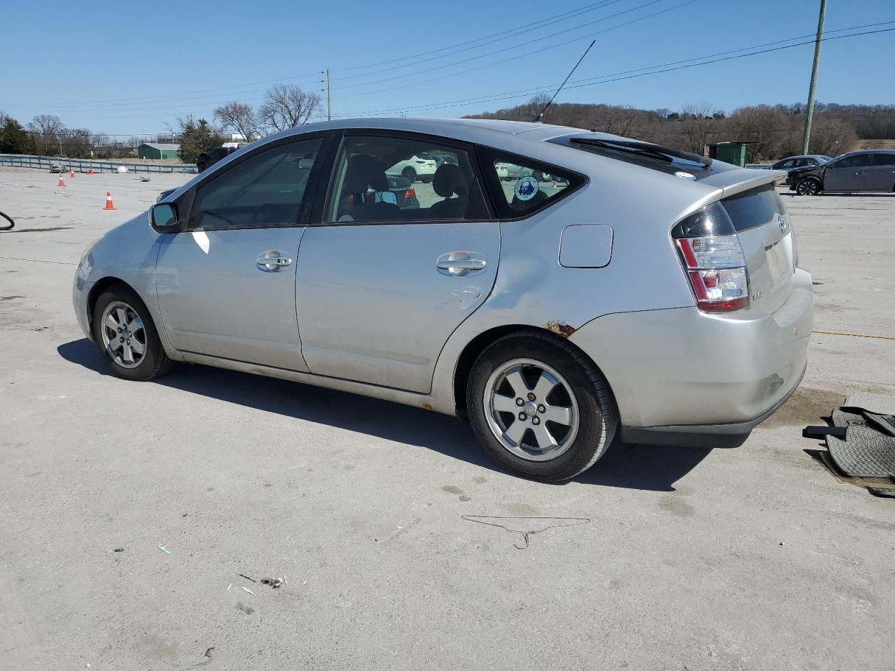 2005 Toyota Prius VIN JTDKB20U157025330 Copart auction photo, side / rear end damage thumbnail 2
