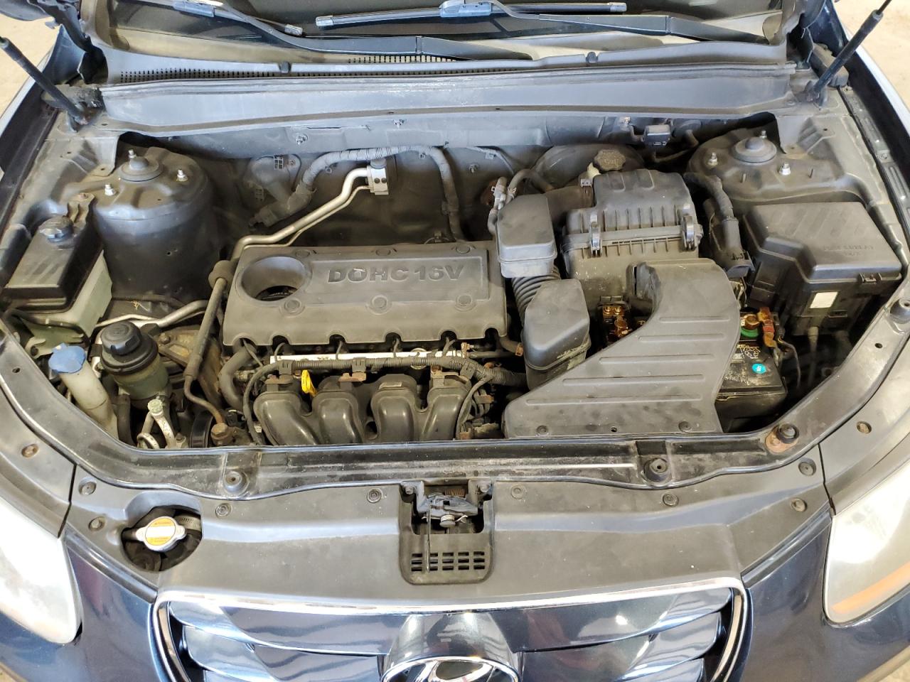2010 Hyundai Santa Fe VIN 5NMSGDAB7AH382332 Copart auction photo, front end damage thumbnail 12