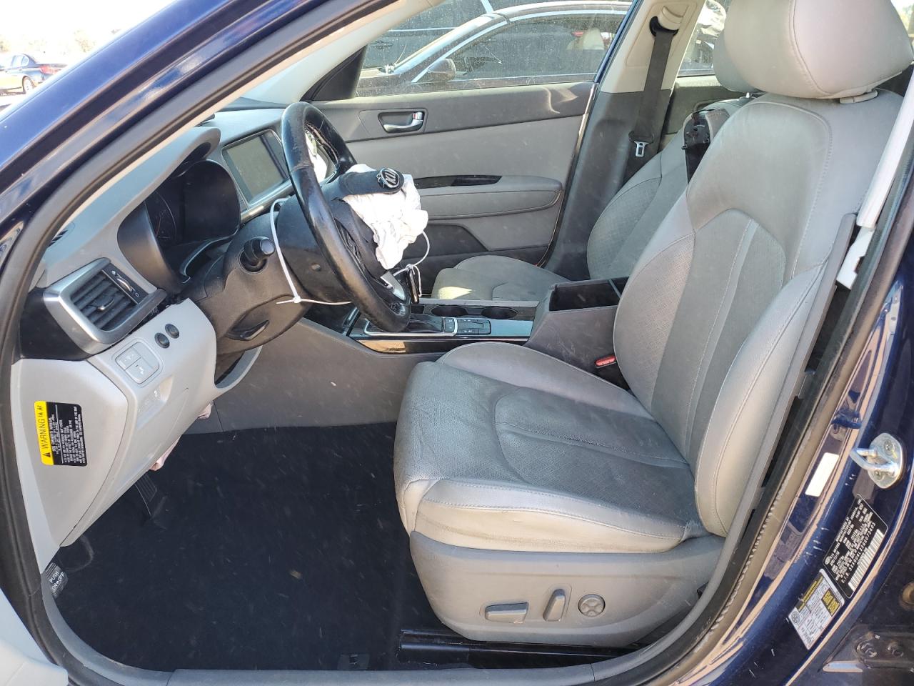 2016 KIA Optima VIN 5XXGU4L33GG073405 Copart auction photo, front end / side damage thumbnail 7