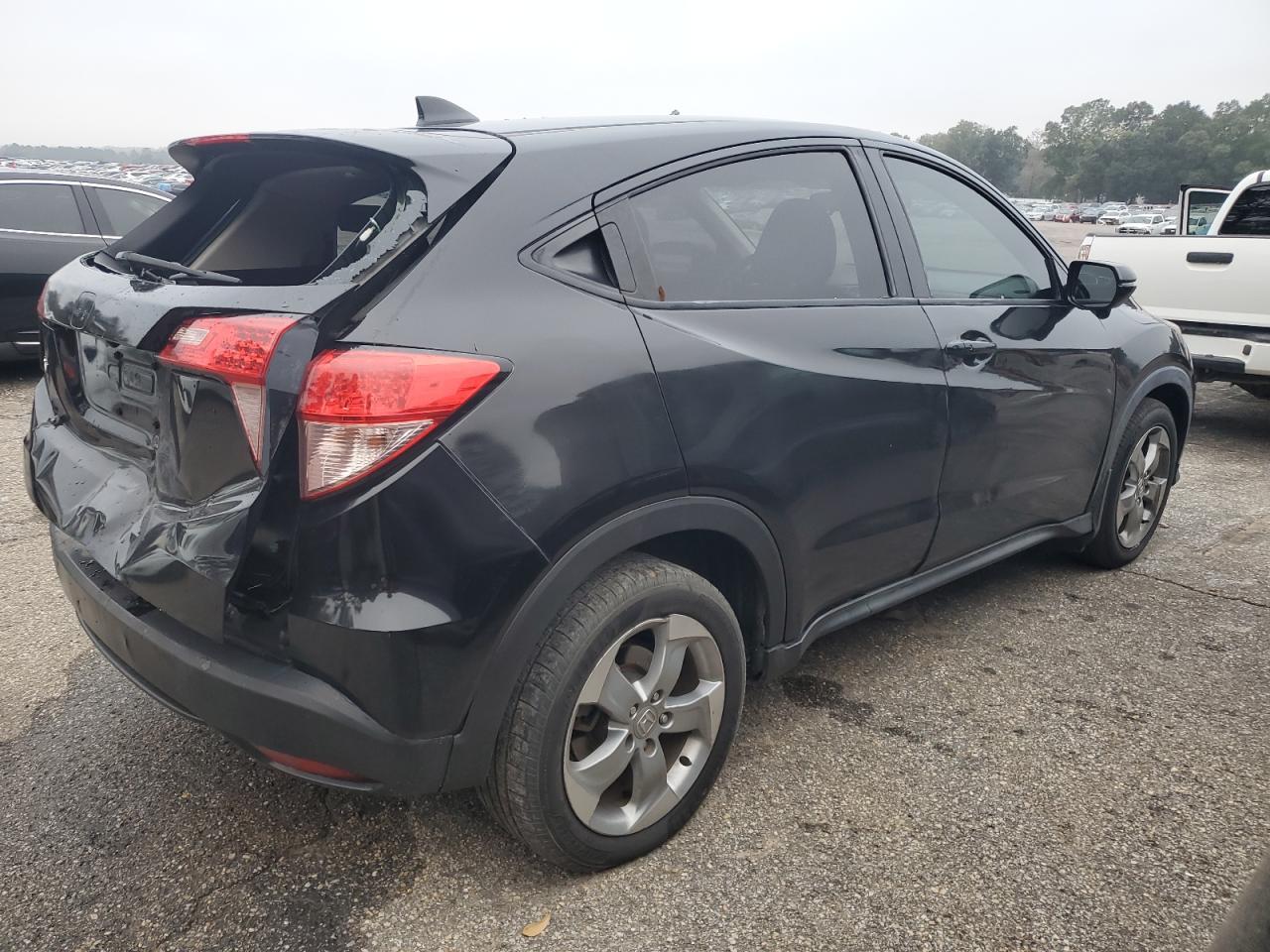 2016 Honda HR-V VIN 3CZRU5H53GM752317 Copart auction photo, rear end damage thumbnail 3