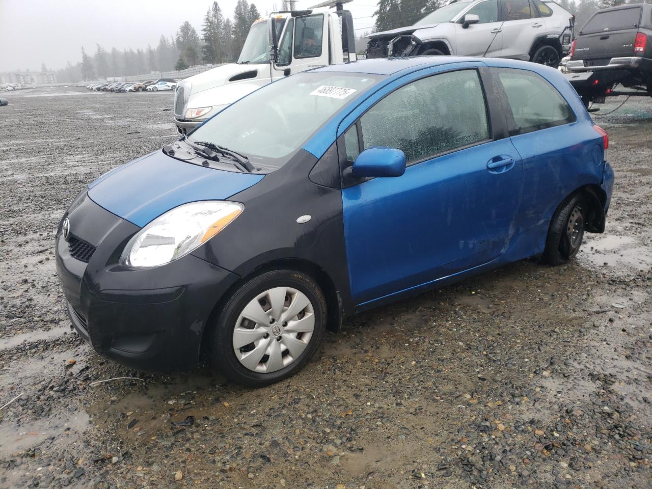 2009 Toyota Yaris VIN JTDJT903495244745