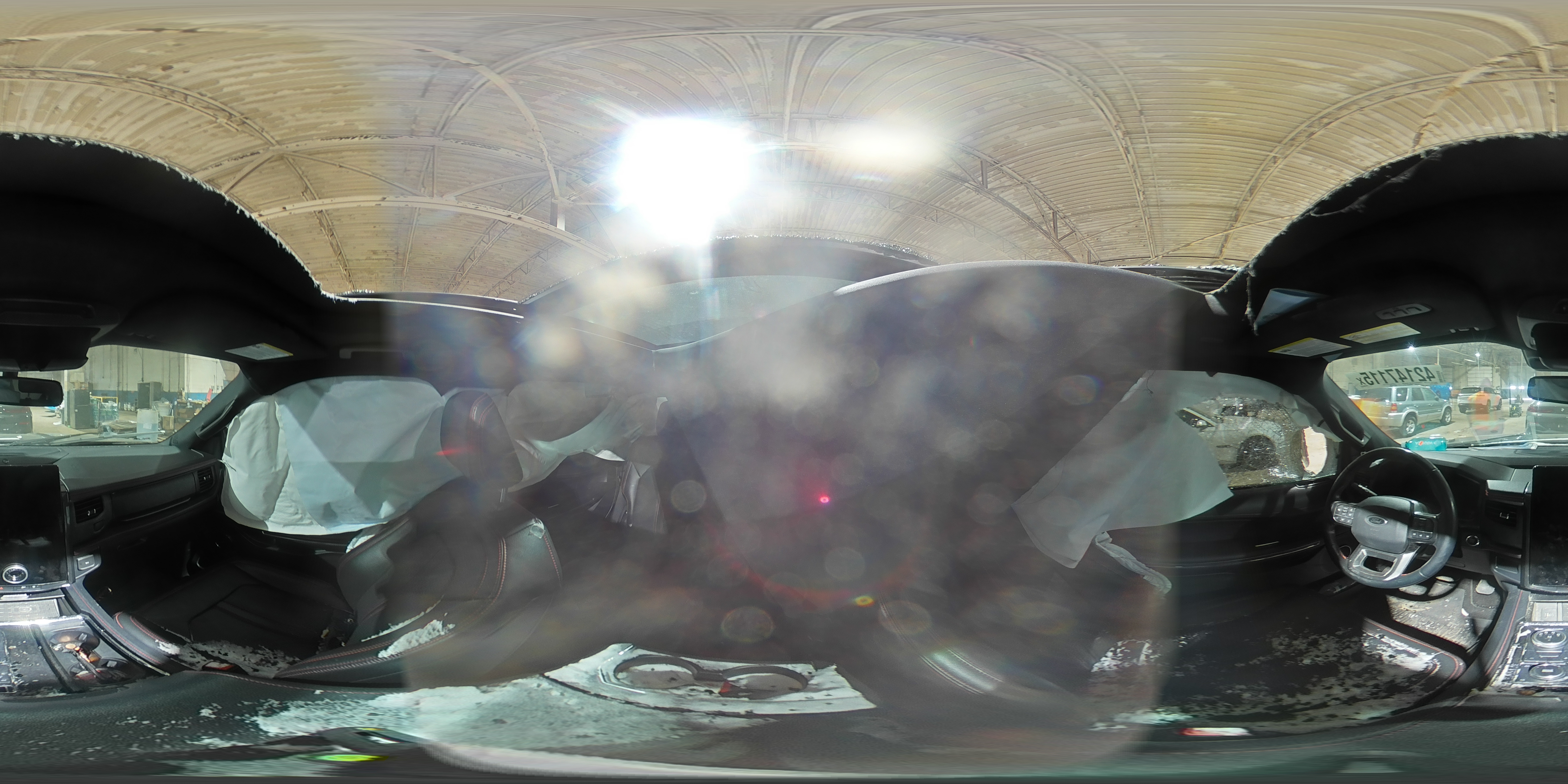 2022 Ford Expedition VIN 1FMJU2AT4NEA47387 Copart auction photo, rollover damage thumbnail 14