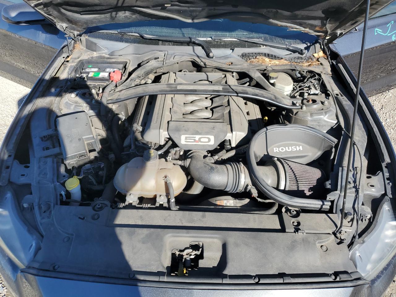 2016 Ford Mustang VIN 1FA6P8CF7G5256949 Copart auction photo, rear end / side damage thumbnail 11