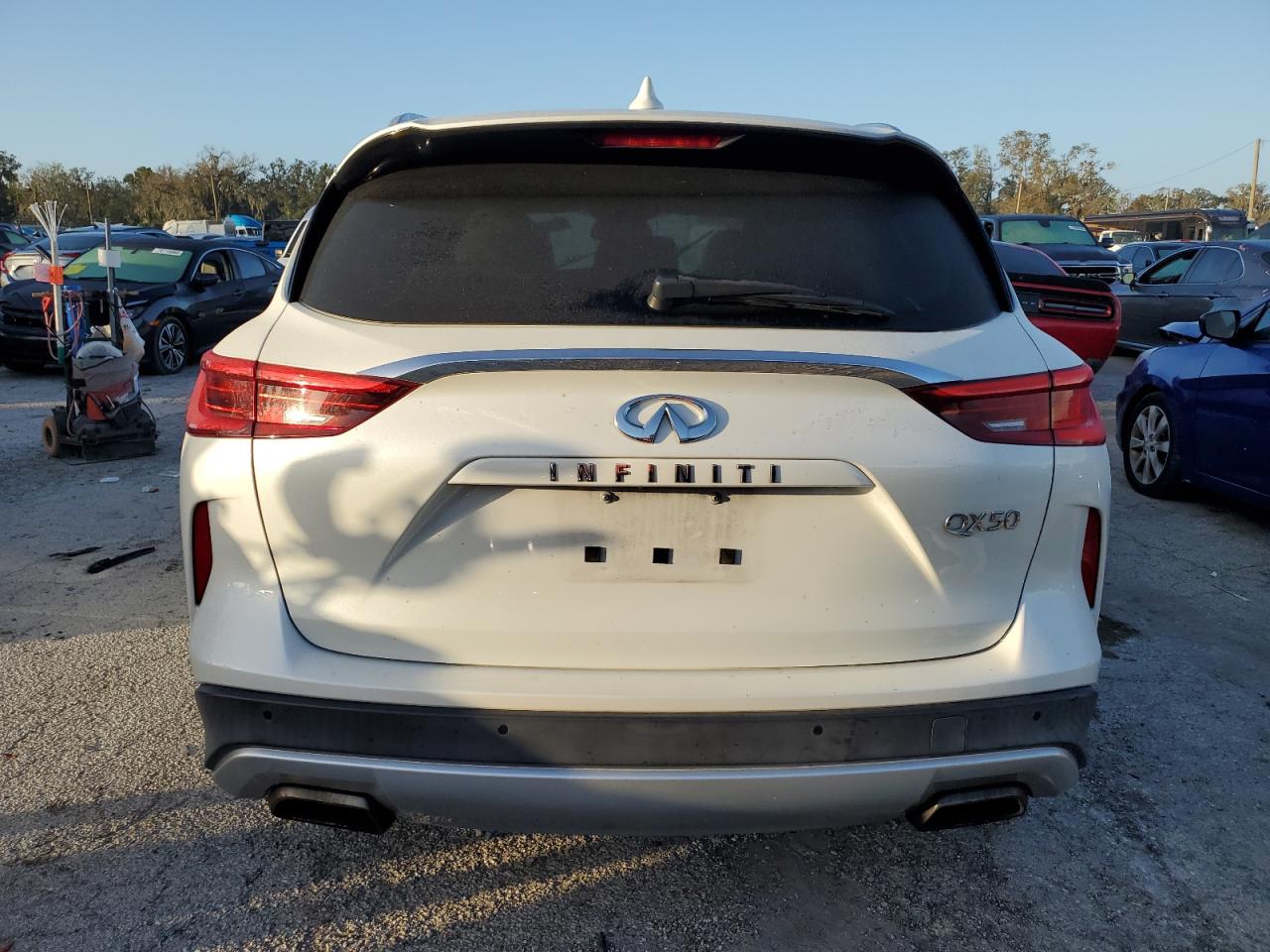 2019 Infiniti QX50 VIN 3PCAJ5M11KF128544 Copart auction photo, front end damage thumbnail 6