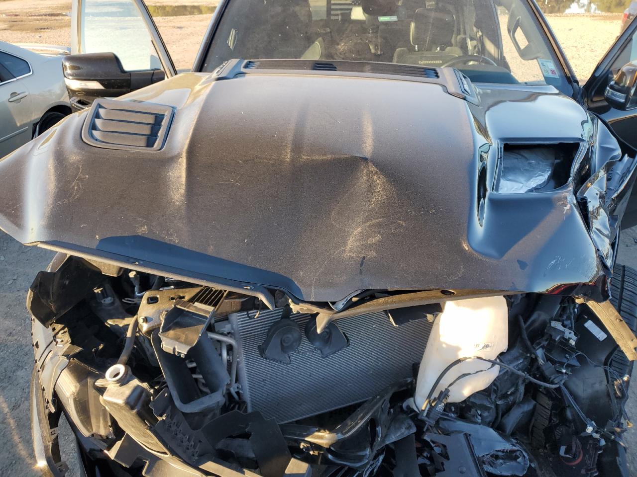 2020 RAM 1500 VIN 1C6RREJT9LN152814 Copart auction photo, front end / side damage thumbnail 12