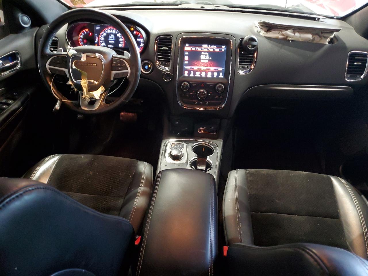 2015 Dodge Durango VIN 1C4RDJAG8FC702944 Copart auction photo, front end / side damage thumbnail 8