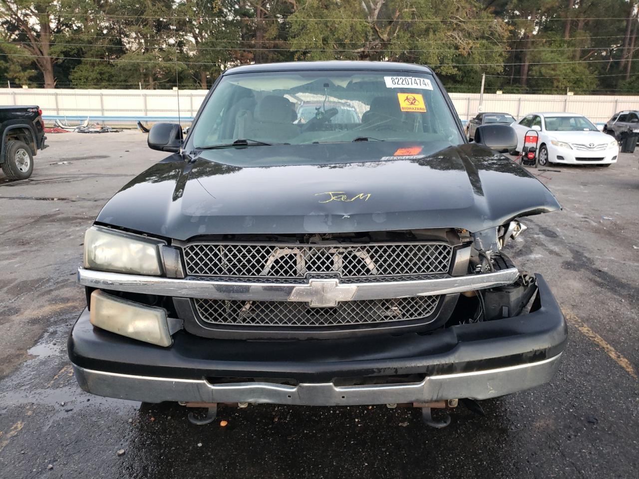 2004 Chevrolet Silverado VIN 2GCEC19T041254723 Copart auction photo, side damage thumbnail 5