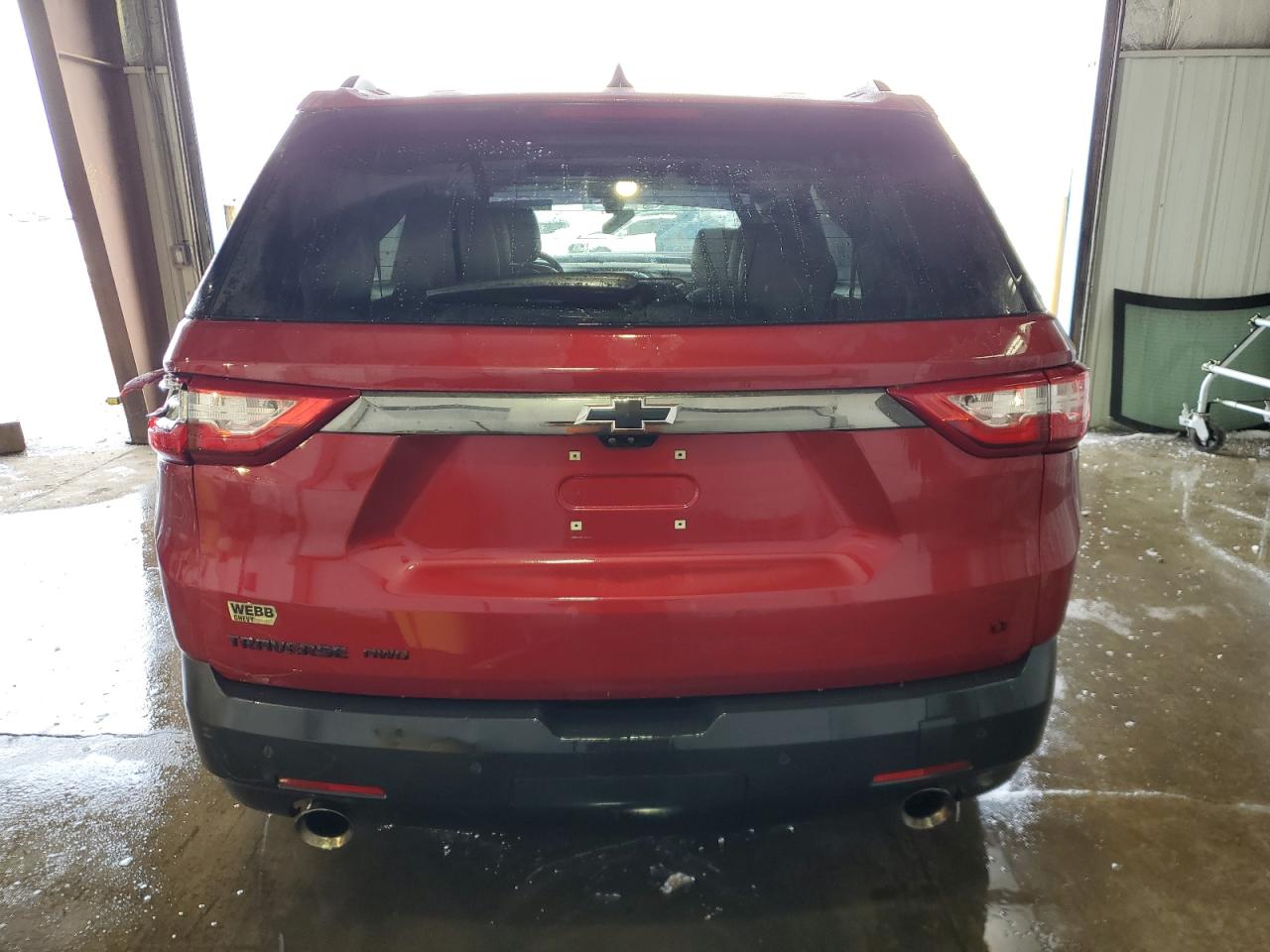 2020 Chevrolet Traverse VIN 1GNEVHKWXLJ321380 Copart auction photo, front end / side damage thumbnail 6