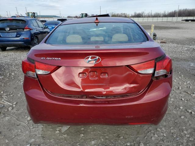 2013 Hyundai Elantra VIN 5NPDH4AE8DH420478 Copart auction photo, rear end damage thumbnail 6