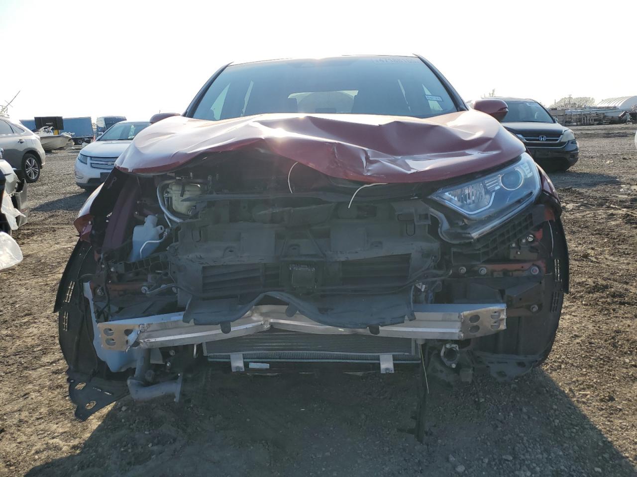 2022 Honda CR-V VIN 7FARW1H8XNE013051 Copart auction photo, front end damage thumbnail 5