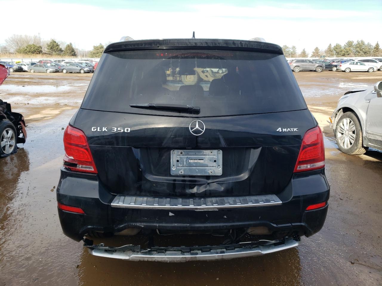 2013 Mercedes-Benz GLK-klasse VIN WDCGG8JB8DF948880 Copart auction photo, rear end damage thumbnail 6