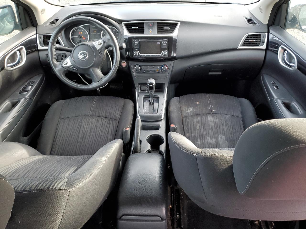 2017 Nissan Sentra VIN 3N1AB7AP1HL662805 Copart auction photo, front end / side damage thumbnail 8