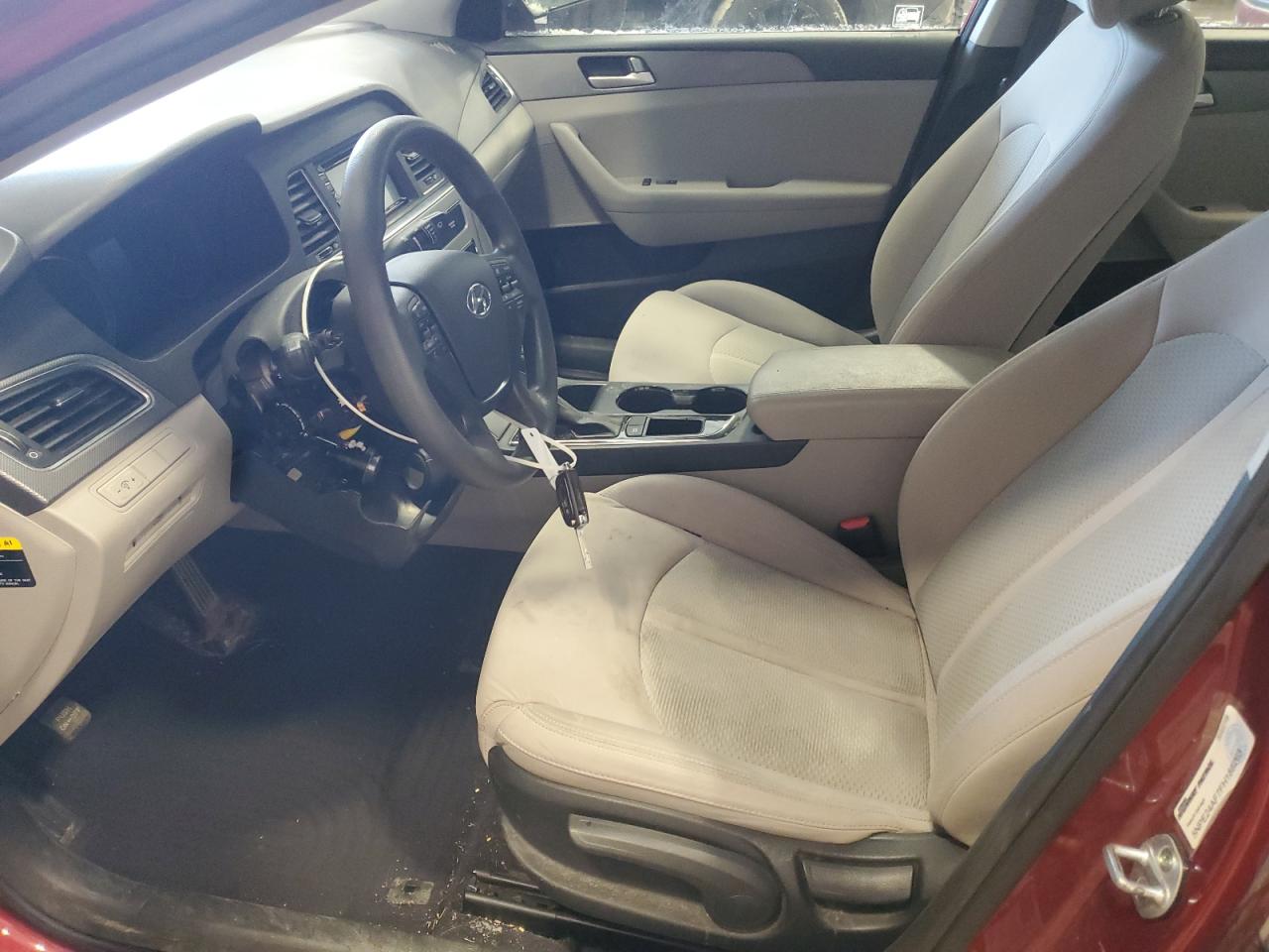 2015 Hyundai Sonata VIN 5NPE24AF7FH188263 Copart auction photo, front end / side damage thumbnail 7