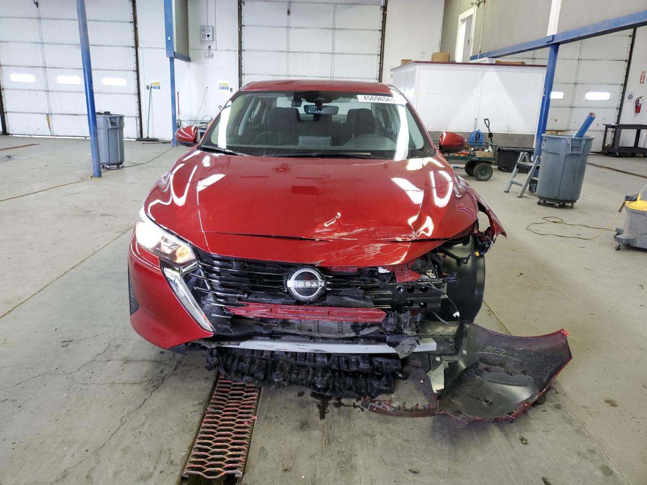 2024 Nissan Sentra VIN 3N1AB8CV7RY277514 Copart auction photo, front end / side damage thumbnail 5