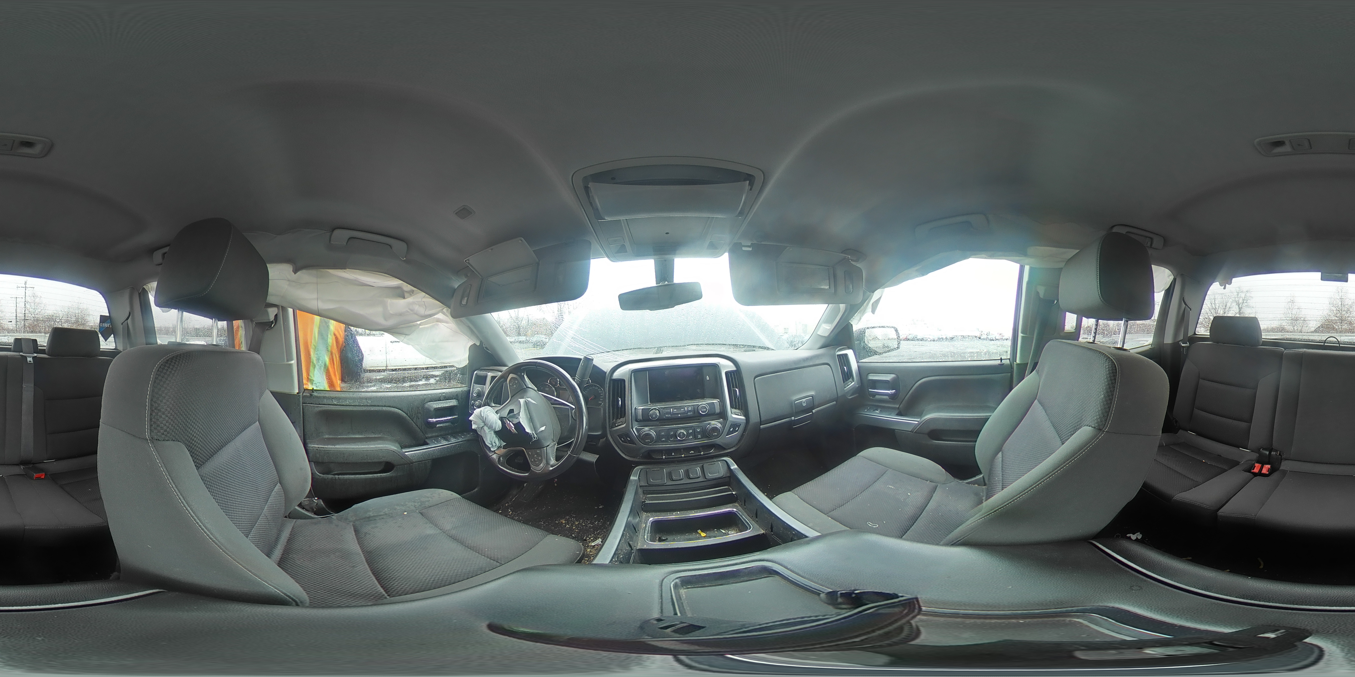 2014 Chevrolet Silverado VIN 1GCVKREC8EZ308933 Copart auction photo, front end / side damage thumbnail 13