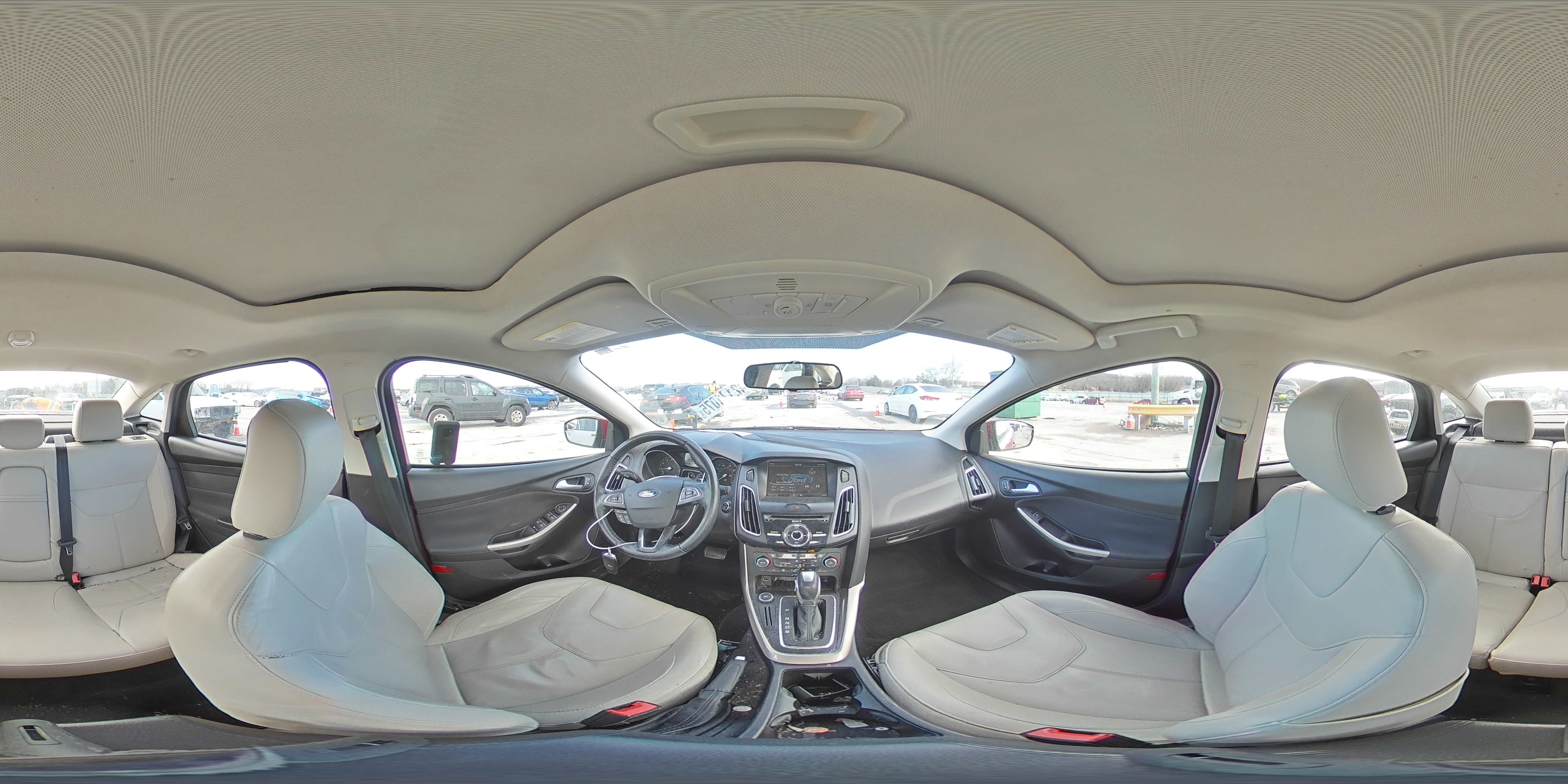 2015 Ford Focus VIN 1FADP3J24FL313015 Copart auction photo, front end damage thumbnail 12