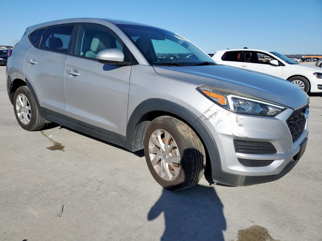 2020 Hyundai Tucson VIN KM8J23A48LU111972 Copart auction photo, rear end / front end damage thumbnail 4