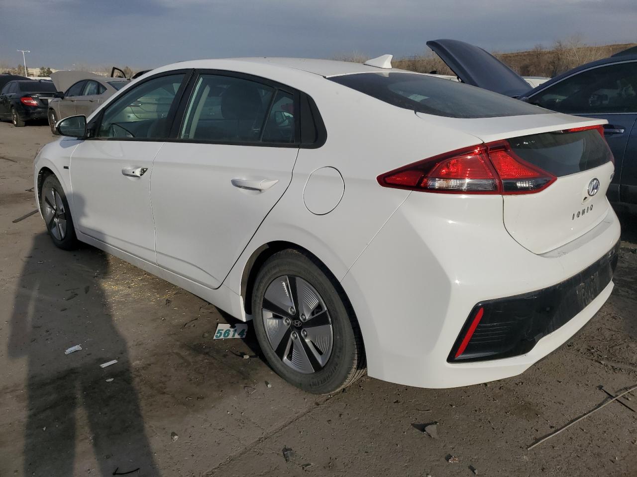 2019 Hyundai IONIQ VIN KMHC65LC9KU175045 Copart auction photo, vandalism damage thumbnail 2