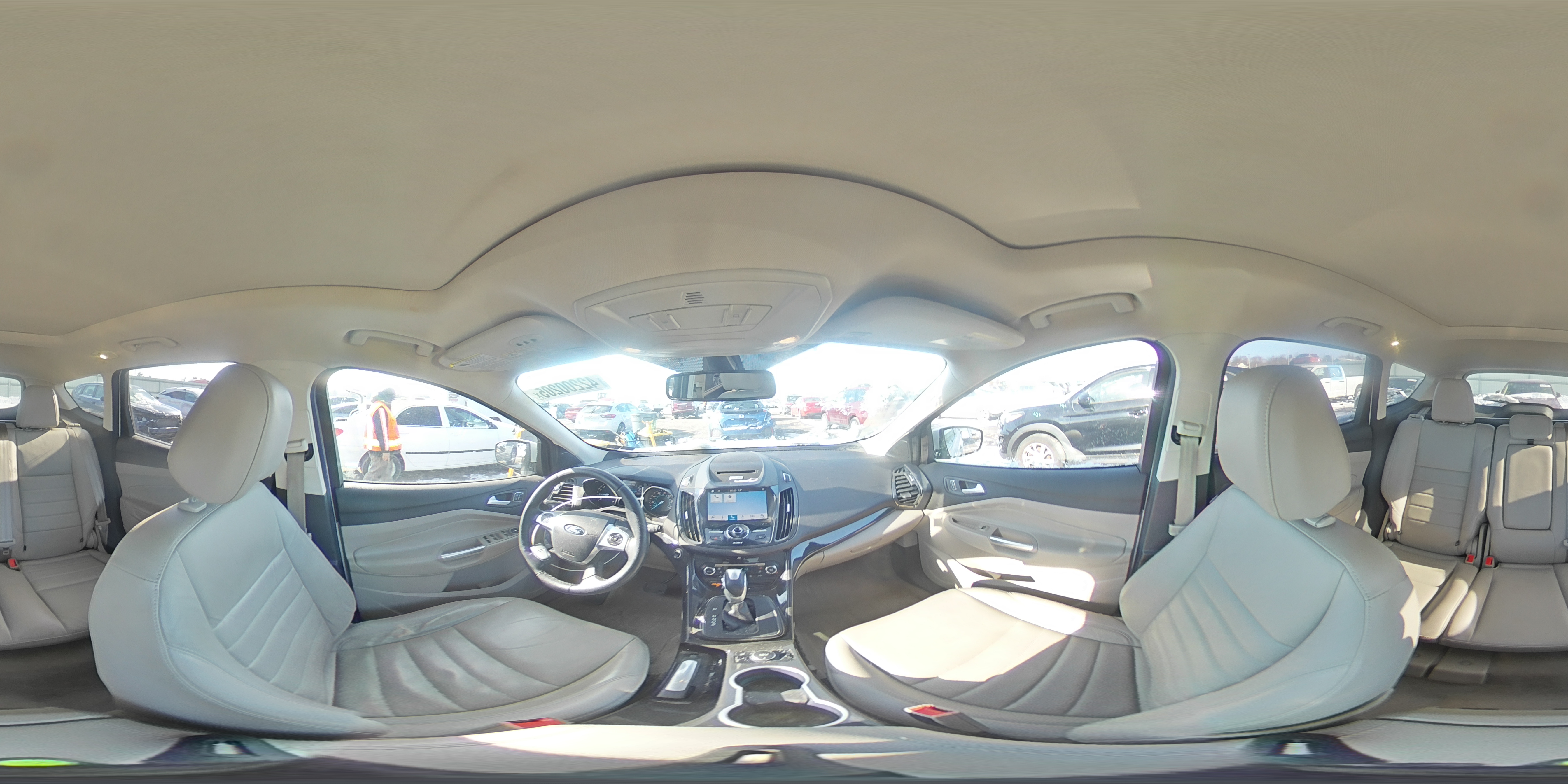 2016 Ford Escape VIN 1FMCU9J90GUC16996 Copart auction photo, front end damage thumbnail 14