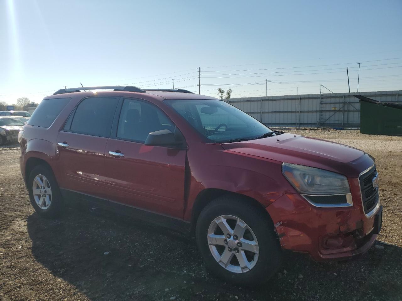 2013 GMC Acadia VIN 1GKKVNED4DJ263258 Copart auction photo, front end damage thumbnail 4