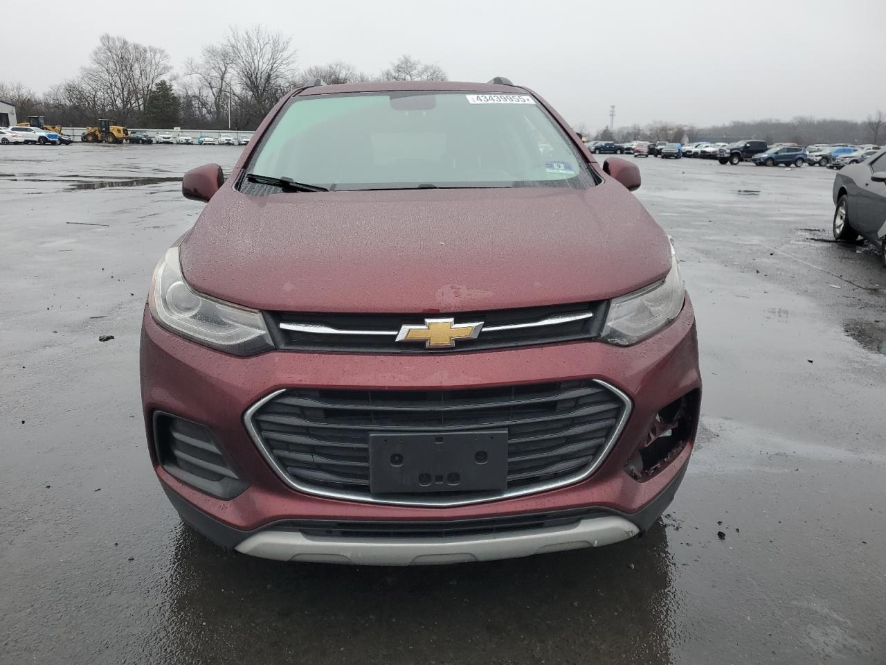 2017 Chevrolet Trax VIN 3GNCJLSB9HL189988 Copart auction photo, rear end / front end damage thumbnail 5