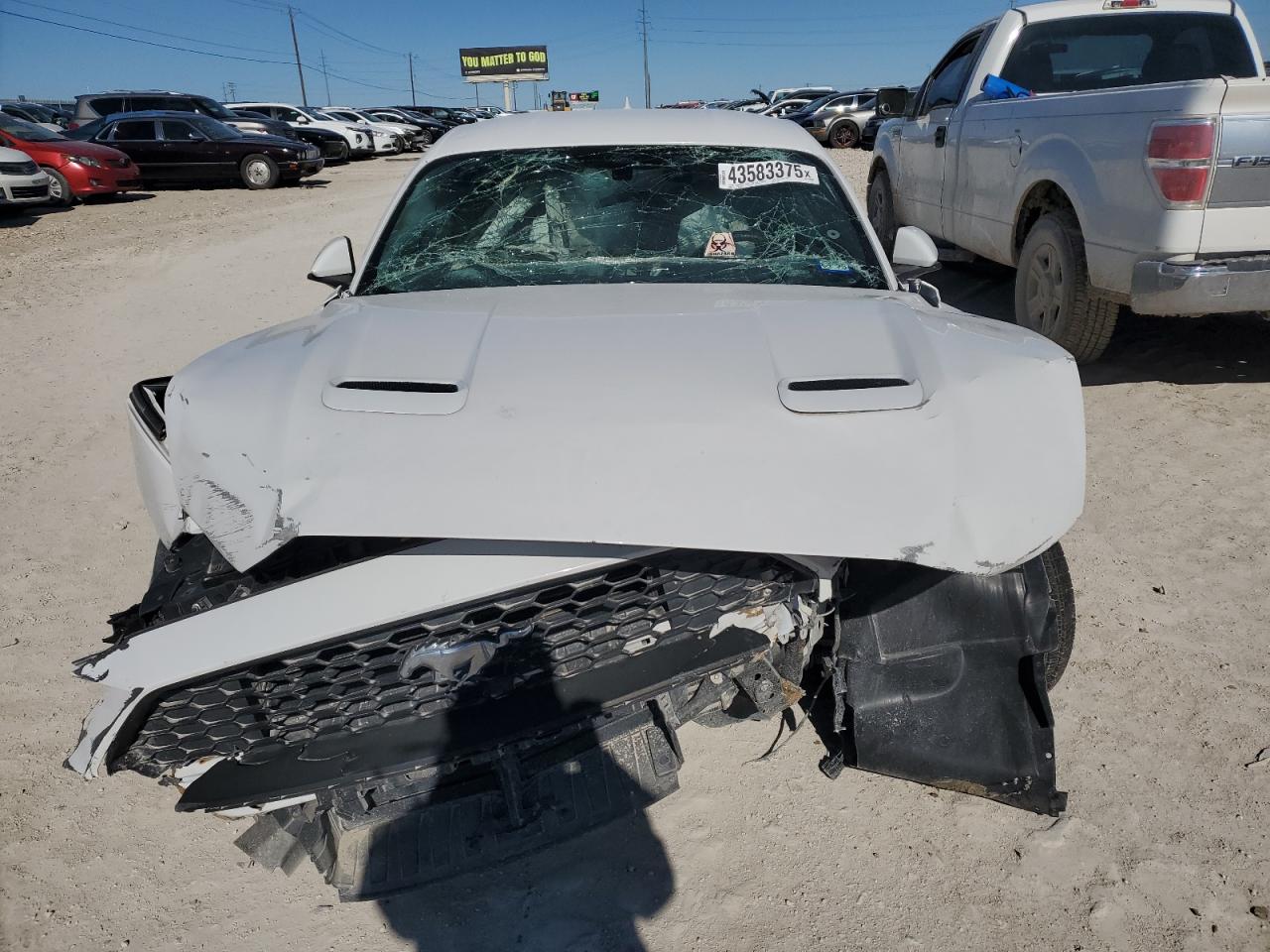 2020 Ford Mustang VIN 1FA6P8TH9L5173017 Copart auction photo, front end damage thumbnail 5