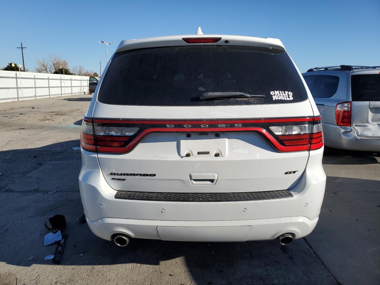 2017 Dodge Durango VIN 1C4RDJDG7HC820515 Copart auction photo, all over damage thumbnail 6