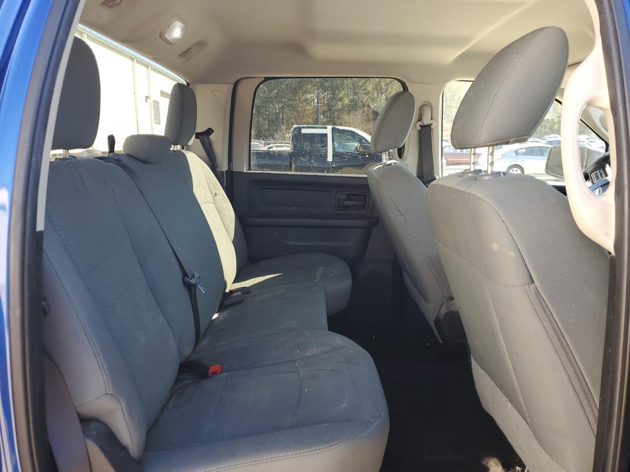 2016 RAM 1500 VIN 3C6RR7KT8GG232629 Copart auction photo, rear end damage thumbnail 11