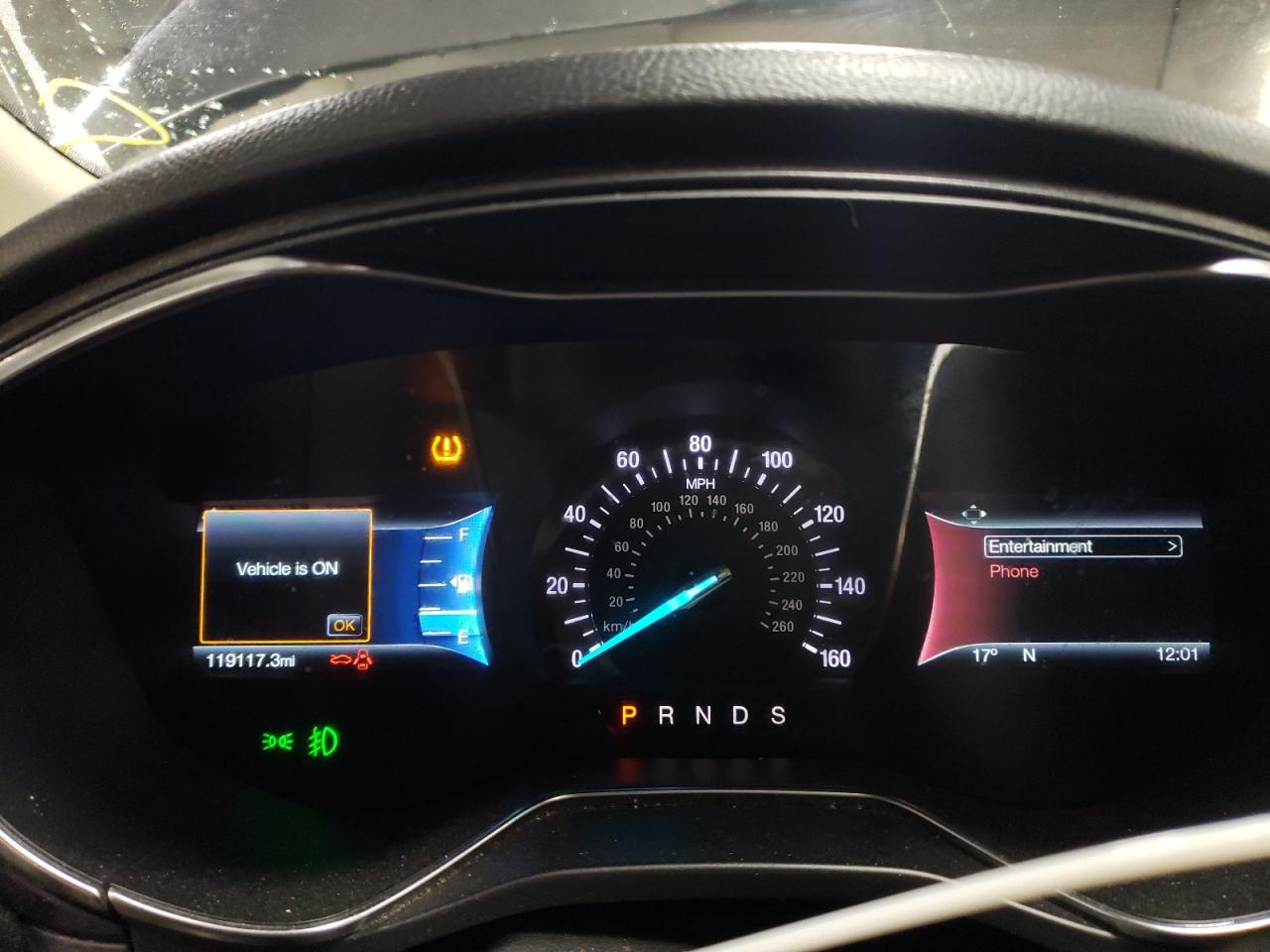 2018 Ford Fusion VIN 3FA6P0D97JR206650 Copart auction photo, front end damage thumbnail 9