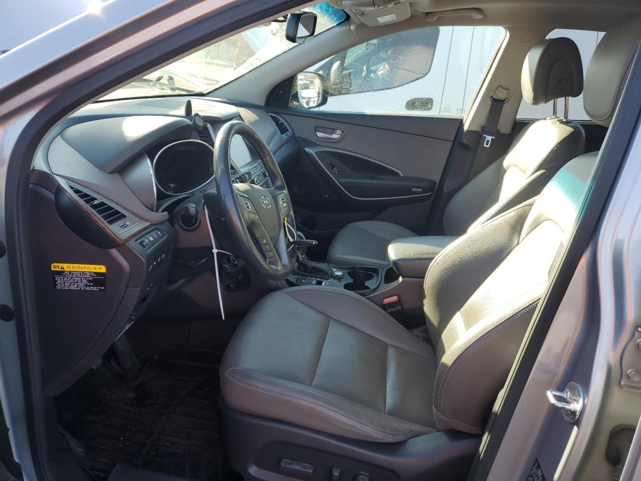 2017 Hyundai Santa Fe VIN KM8SR4HF2HU202160 Copart auction photo, minor dent/scratches damage thumbnail 7