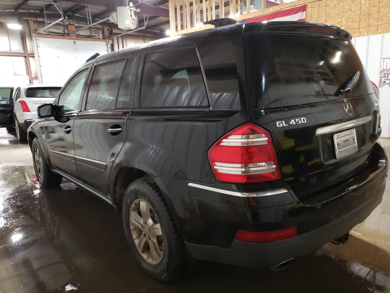 2007 Mercedes-Benz GL-klasse VIN 4JGBF71E07A200449 Copart auction photo, top/roof damage thumbnail 2
