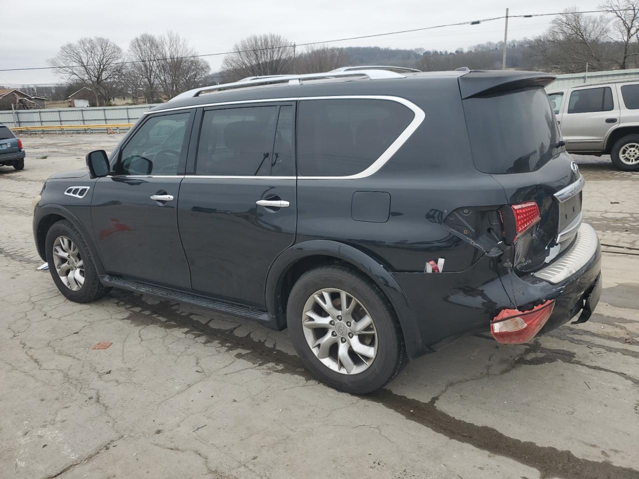 2012 Infiniti QX56 VIN JN8AZ2NC6C9316225 Copart auction photo, rear end damage thumbnail 2