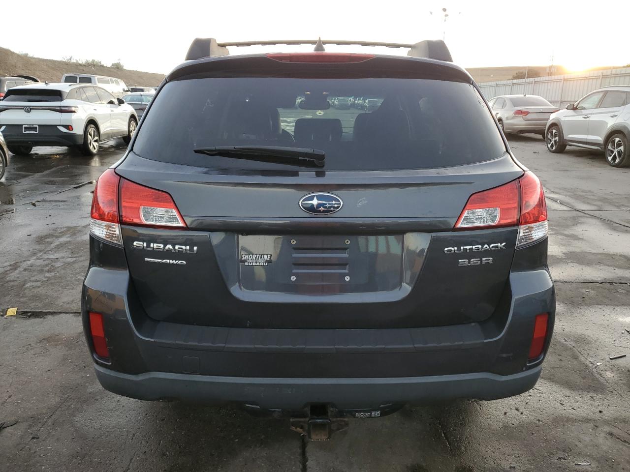 2011 Subaru Outback VIN 4S4BRDKC6B2380655 Copart auction photo, side damage thumbnail 6