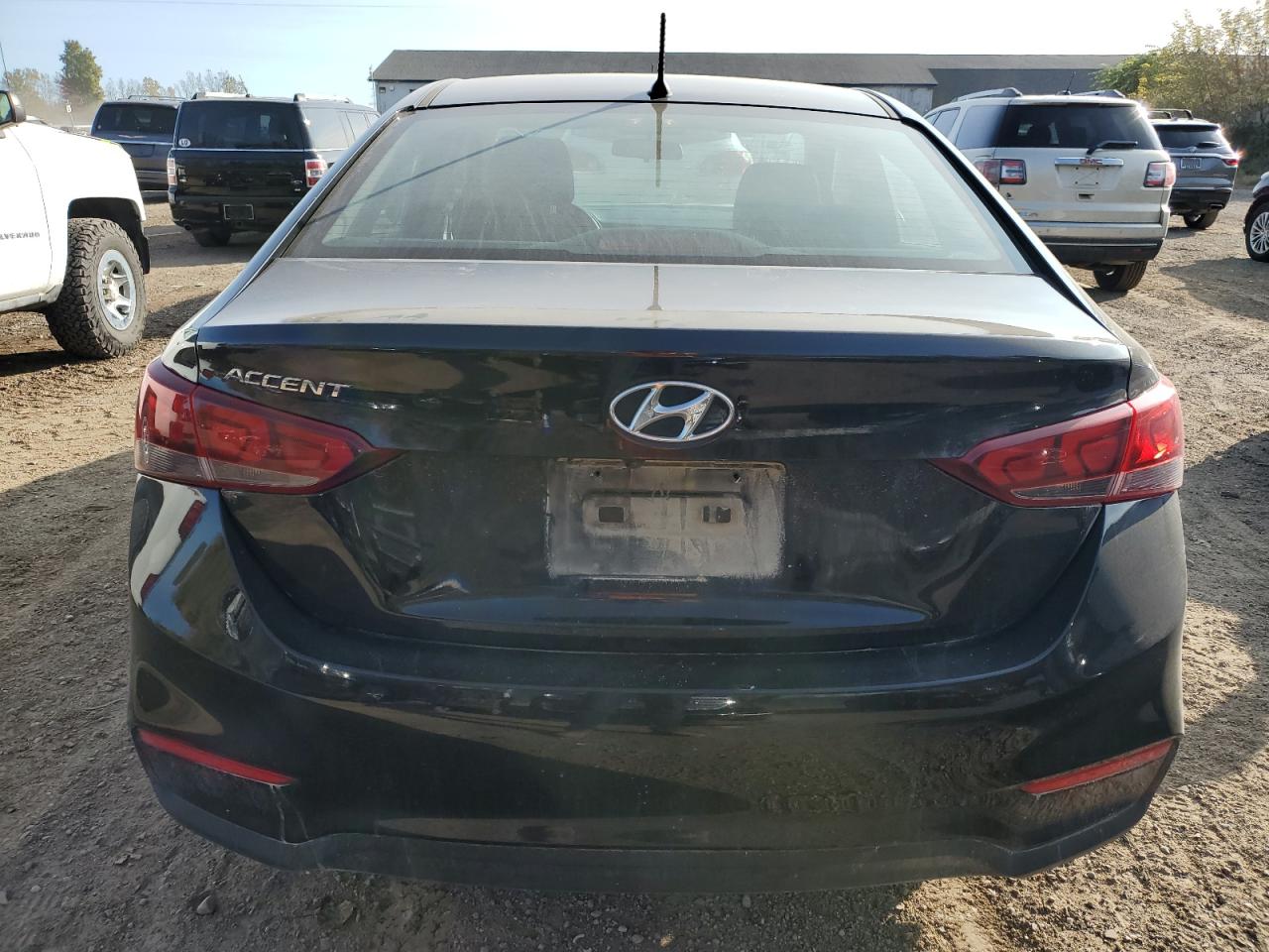 2021 Hyundai Accent VIN 3KPC24A61ME144722 Copart auction photo, front end / minor dent/scratches damage thumbnail 6