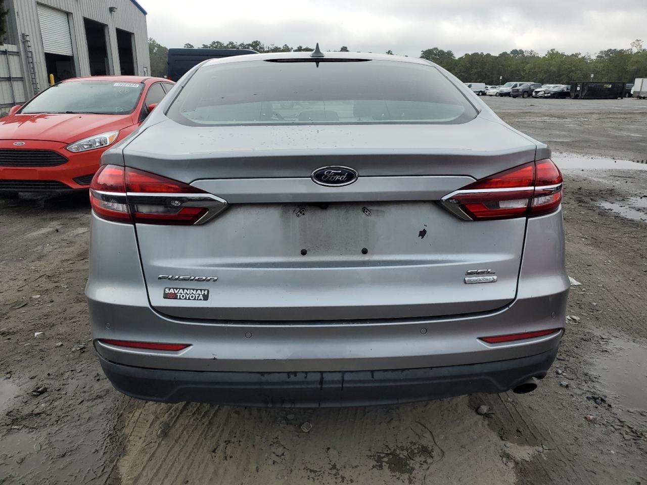 2020 Ford Fusion VIN 3FA6P0CD3LR151378 Copart auction photo, front end damage thumbnail 6