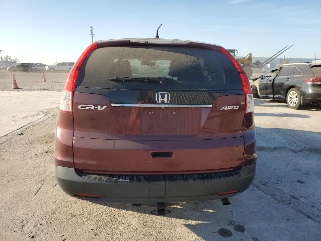 2014 Honda CR-V VIN 5J6RM4H58EL081493 Copart auction photo, front end damage thumbnail 6